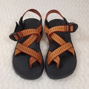 Chaco Women's Sandals Size W7 Orange Design